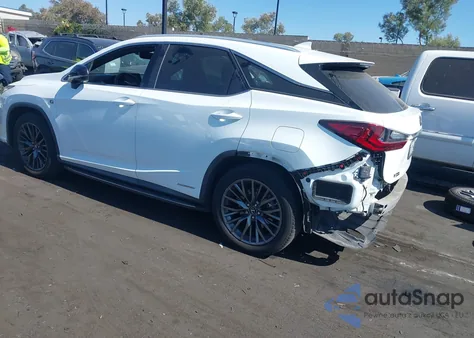 2016 Lexus Rx 450H F Sport from USA, damaged, VIN 2T2BGMCA3GC007519